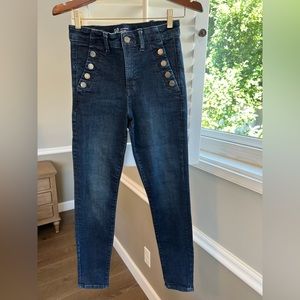 Gap High Rise Universal Legging Jeans Size 27 Regular